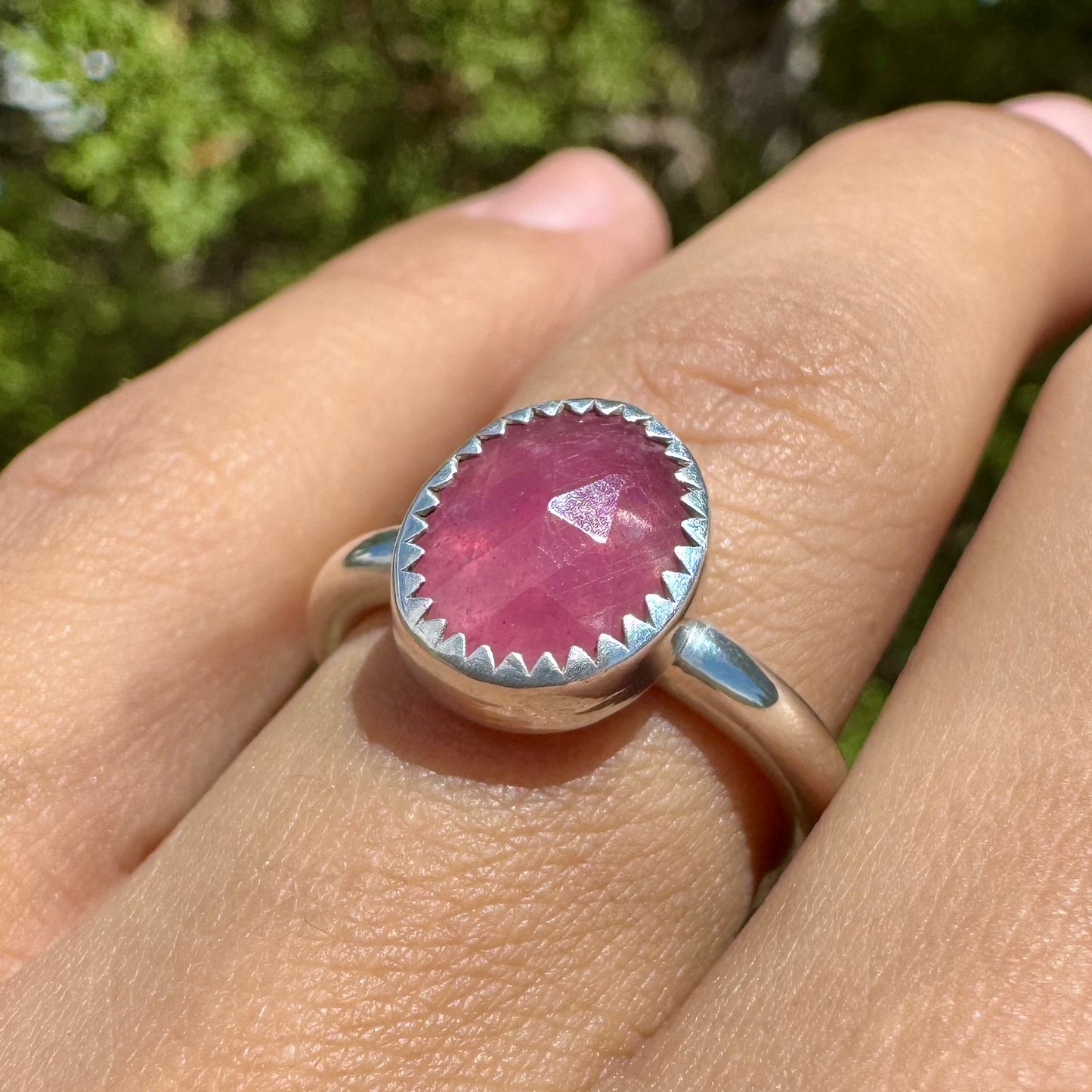 Ruby Ring .925 (size 6)
