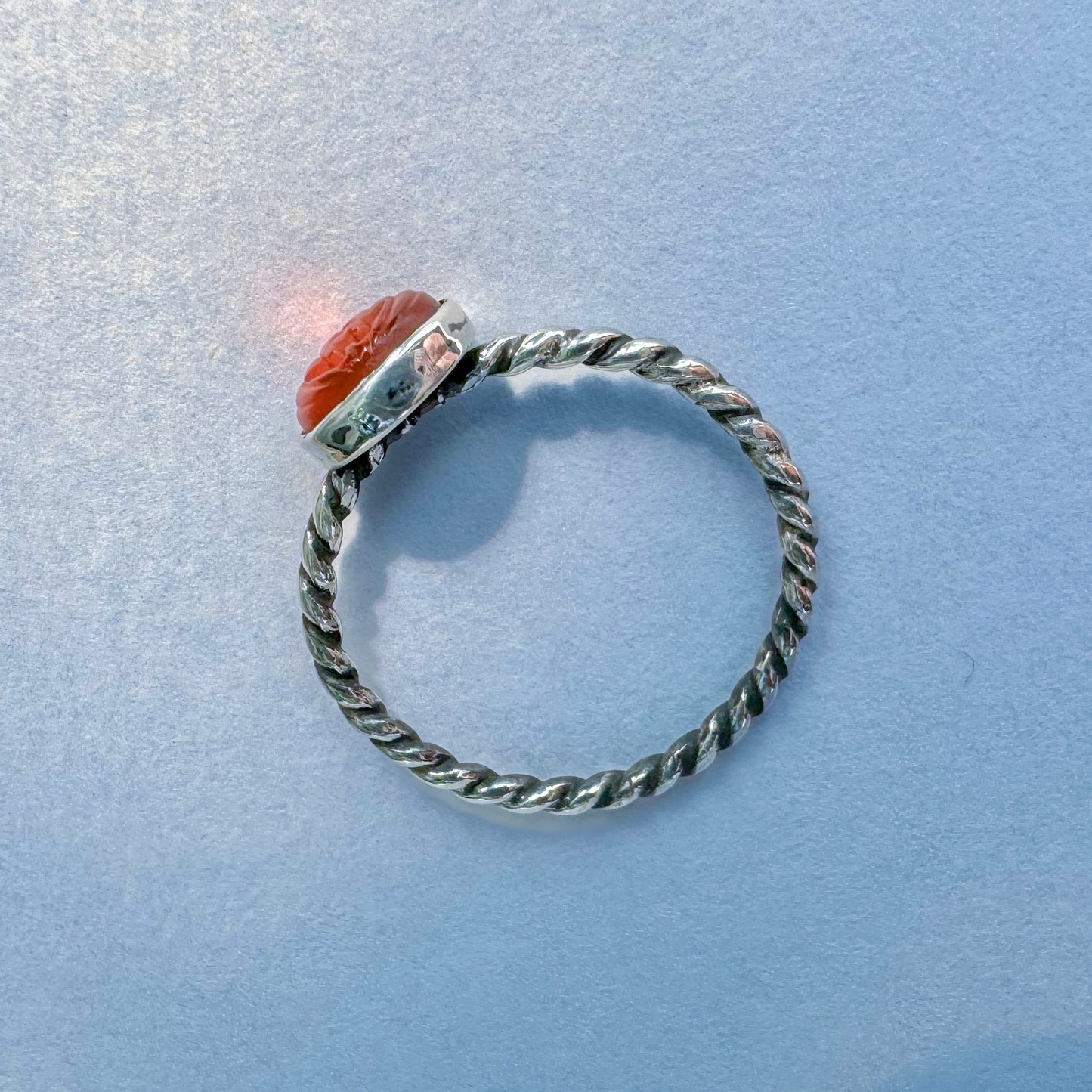 Jack-o’-lantern Ring .925 (choose your size)