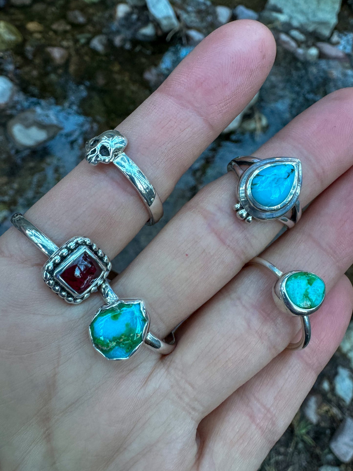 Sonoran Gold TurquoiseRing .925 (size 10)