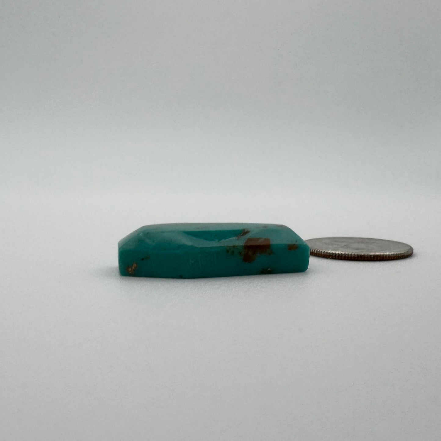 14 cts Campitos Turquoise Coffin Cabochon