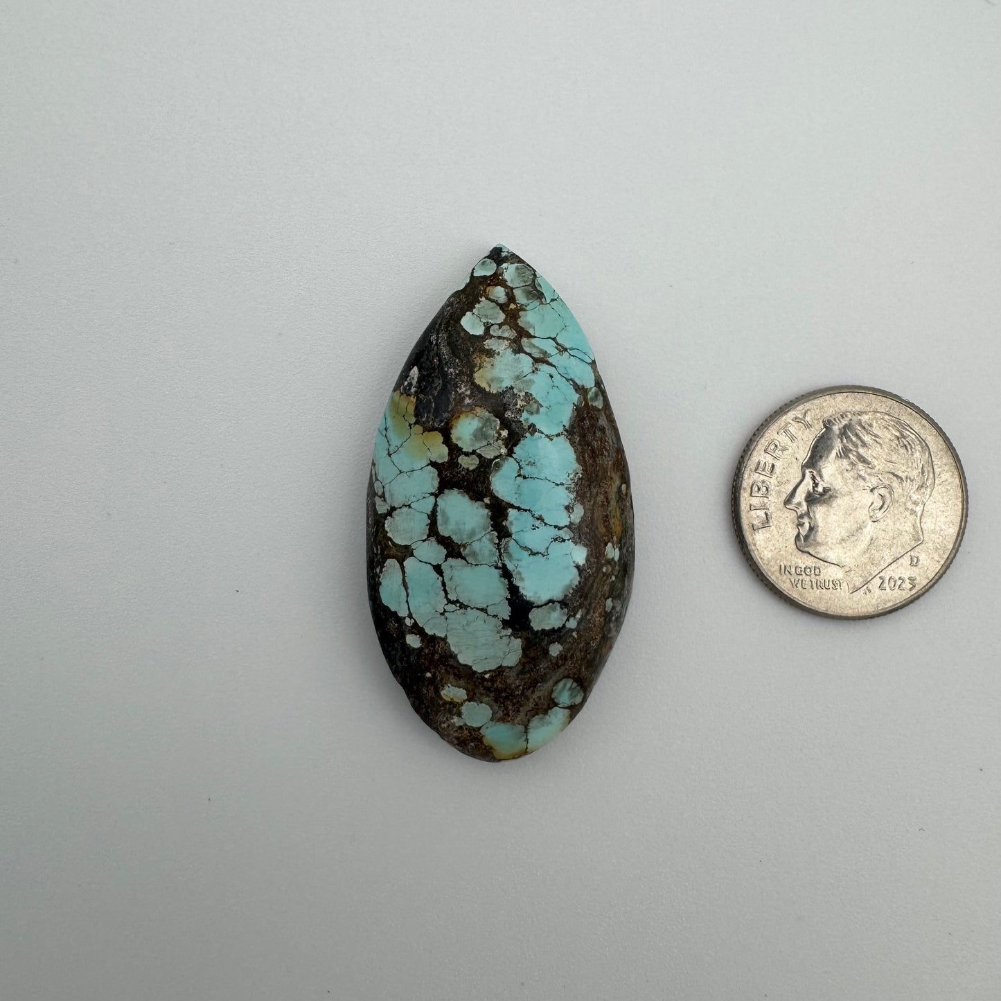 36.4 cts. Hubei Turquoise Cabochon
