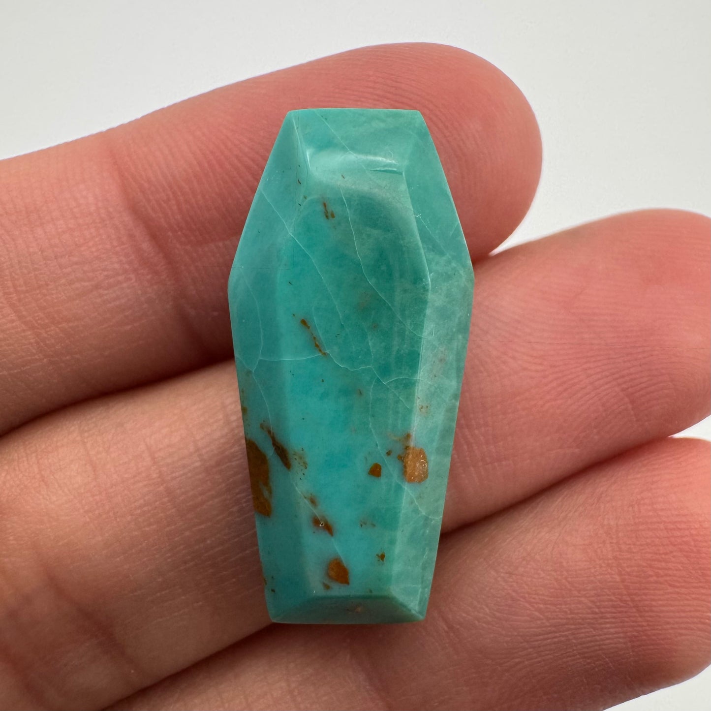 14 cts Campitos Turquoise Coffin Cabochon