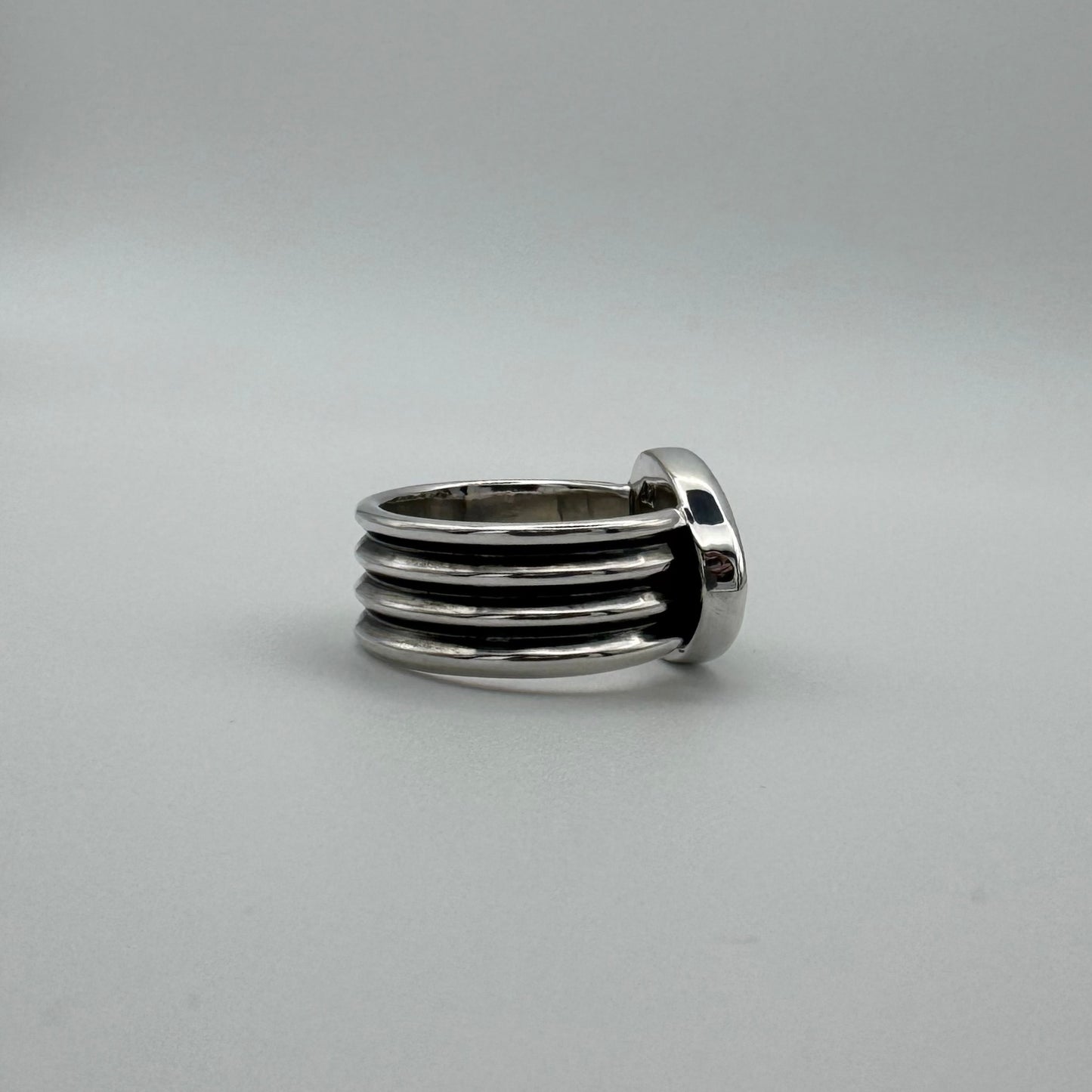 New Mexico Tyrone Turquoise Ring .925 (size 9.5)