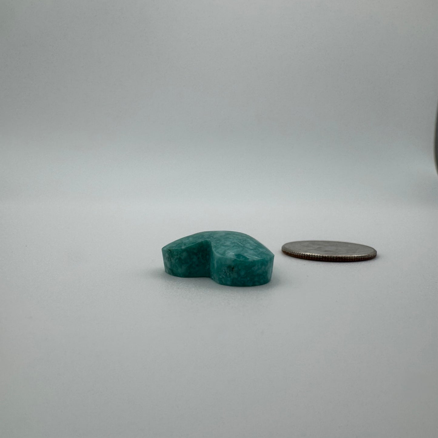 12.3 cts Campitos Turquoise Heart Cabochon