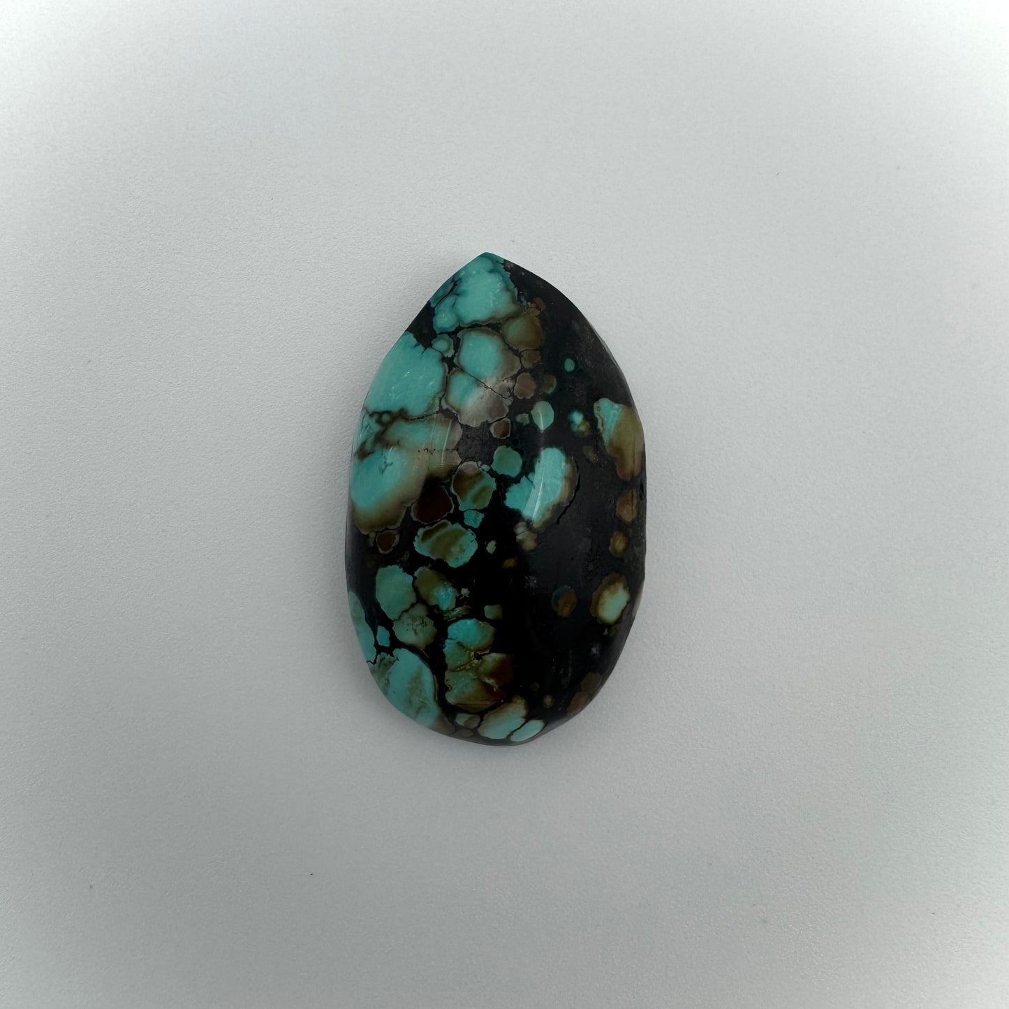 43 cts. Polychrome Hubei Turquoise Cabochon