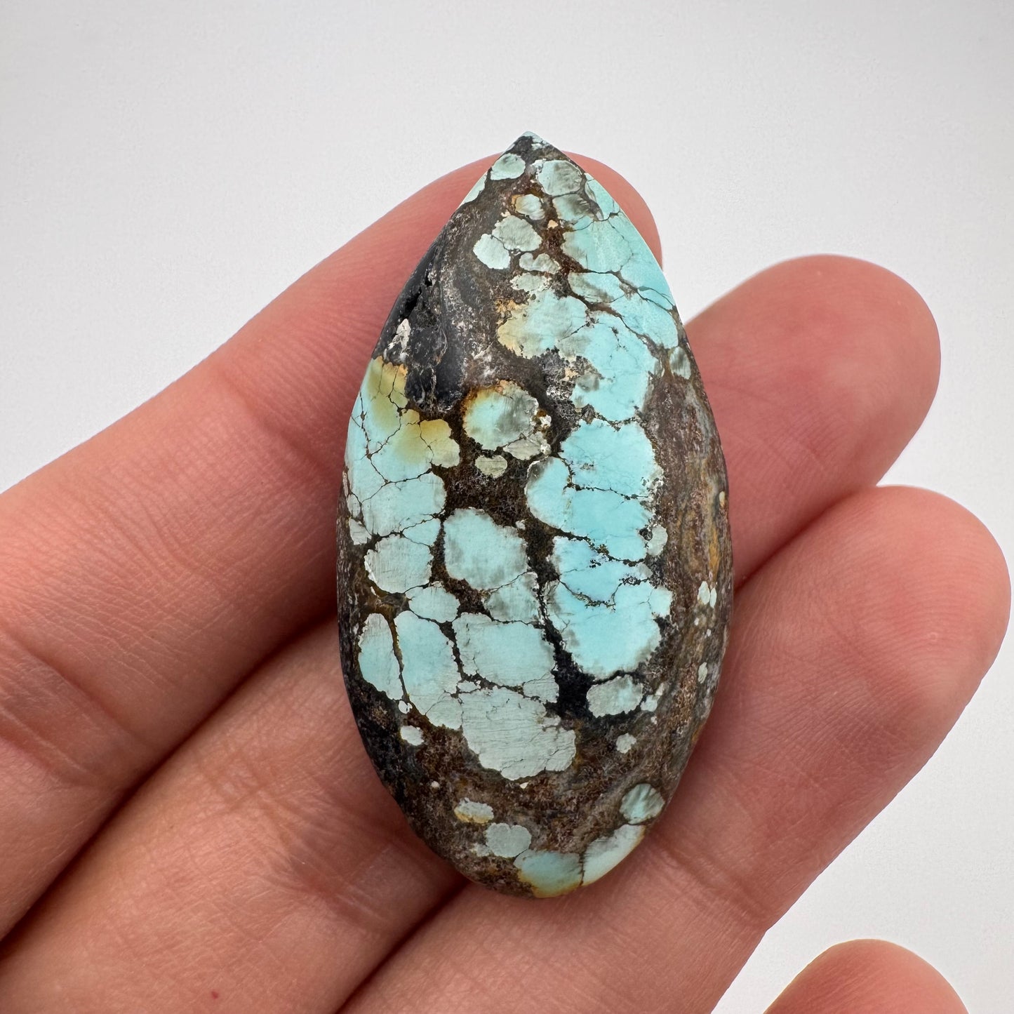 36.4 cts. Hubei Turquoise Cabochon