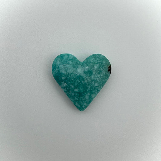 12.3 cts Campitos Turquoise Heart Cabochon