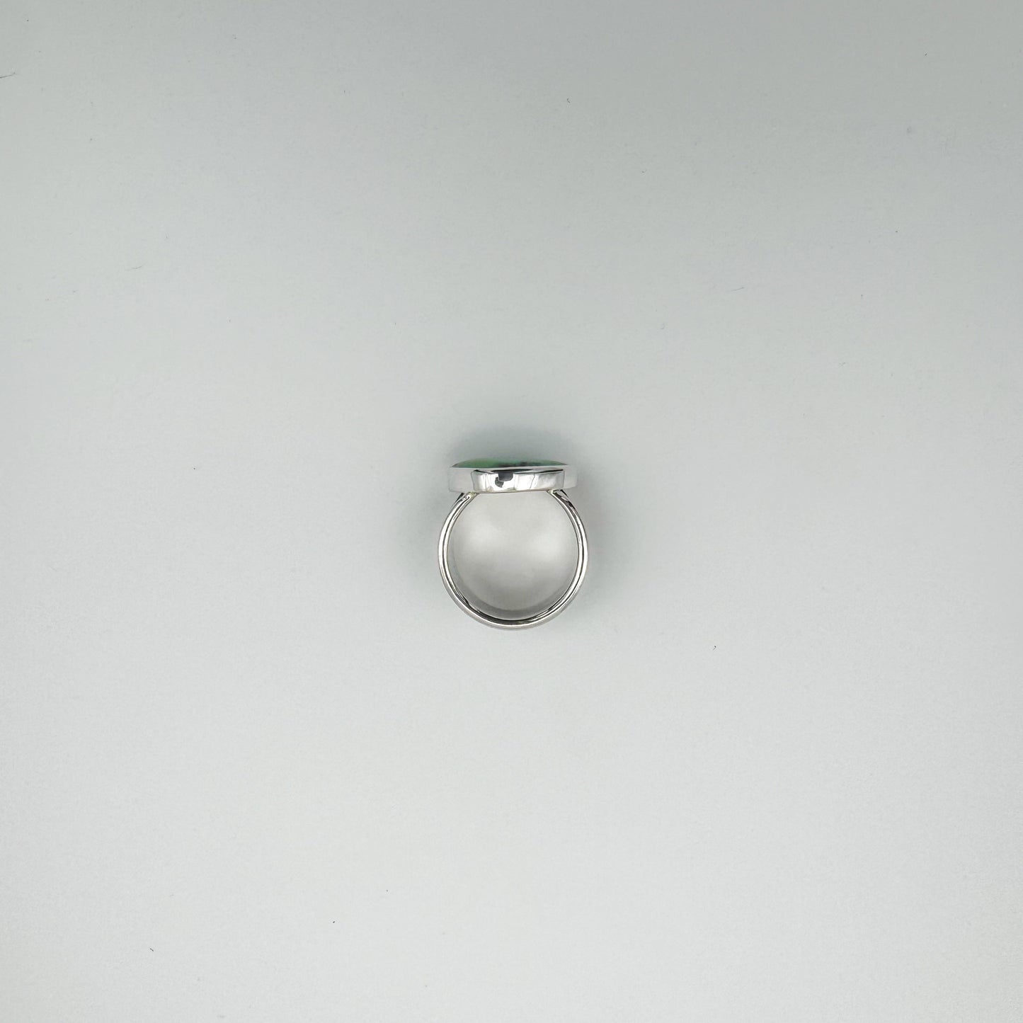 New Mexico Tyrone Turquoise Ring .925 (size 9.5)