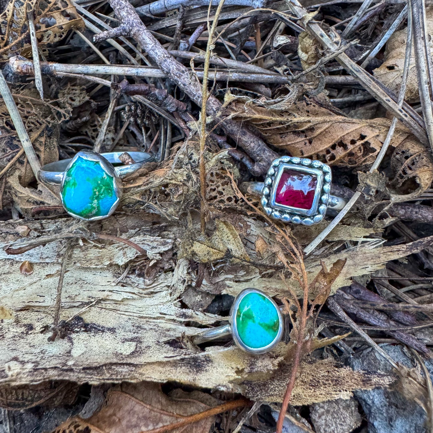 Sonoran Gold TurquoiseRing .925 (size 10)