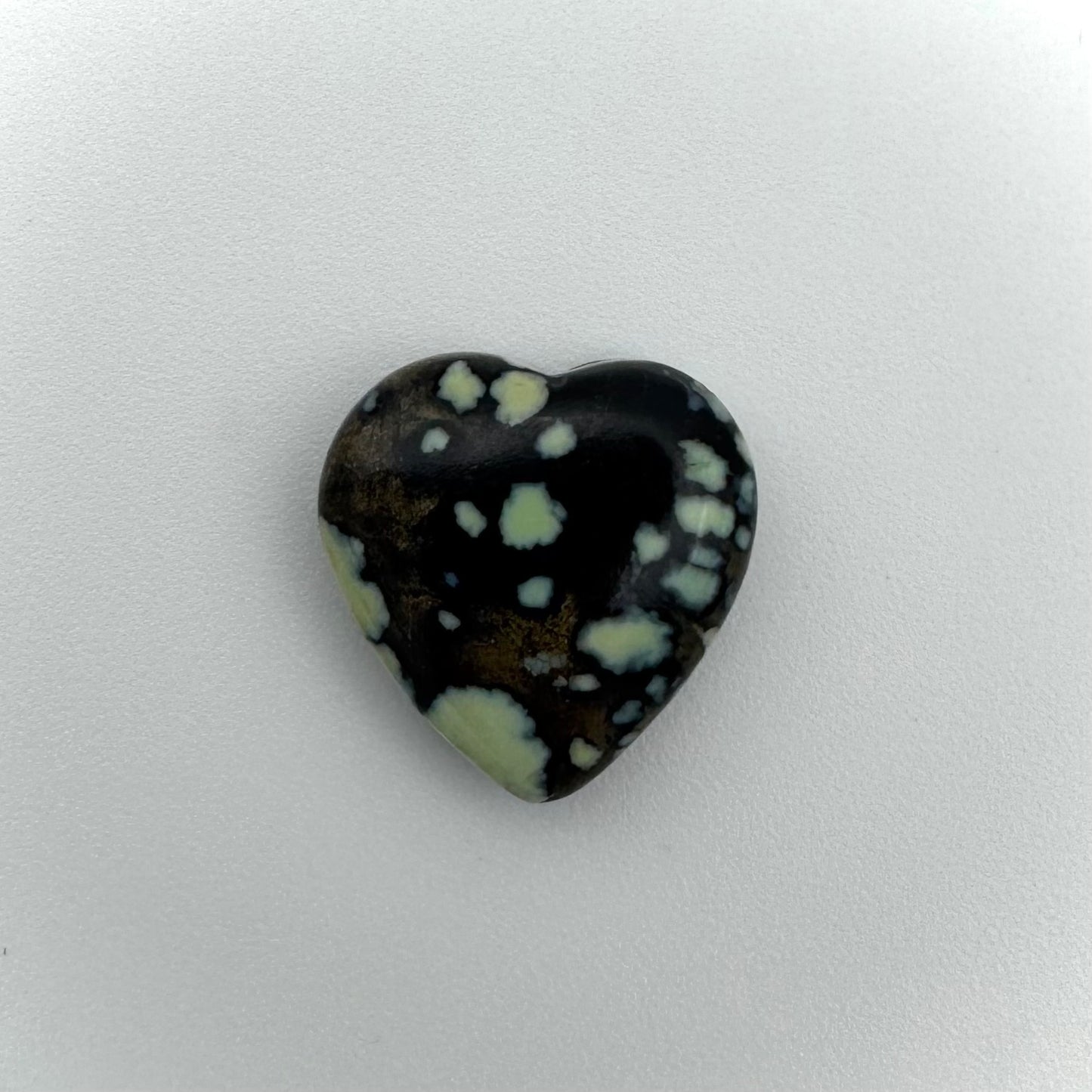8.4 cts Desert Bloom Variscite Heart Cabochon