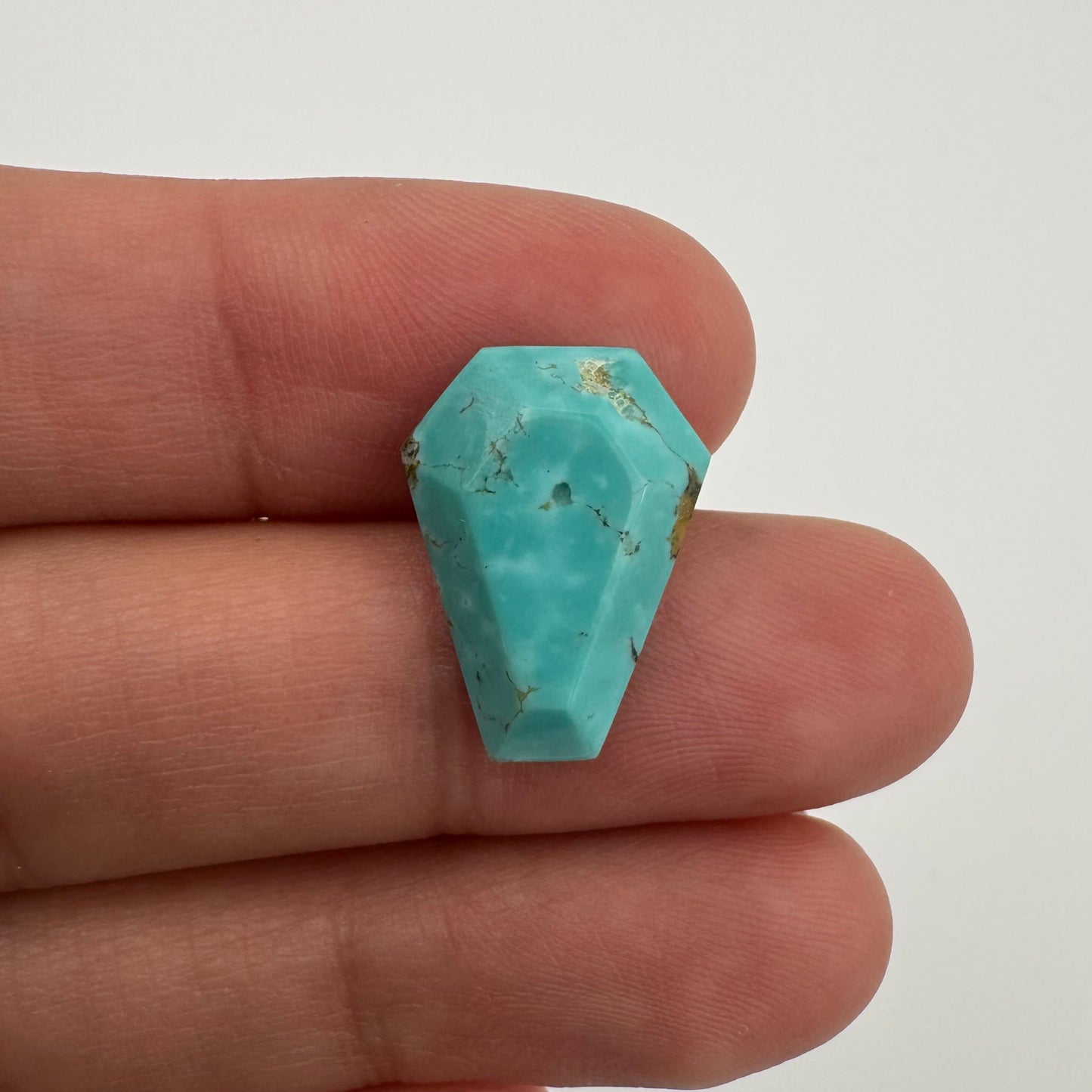 6.2 cts Kingman Turquoise Coffin Cabochon