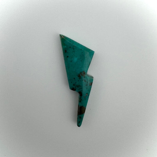 15.7 cts. Campitos Turquoise Lightning Bolt Cabochon