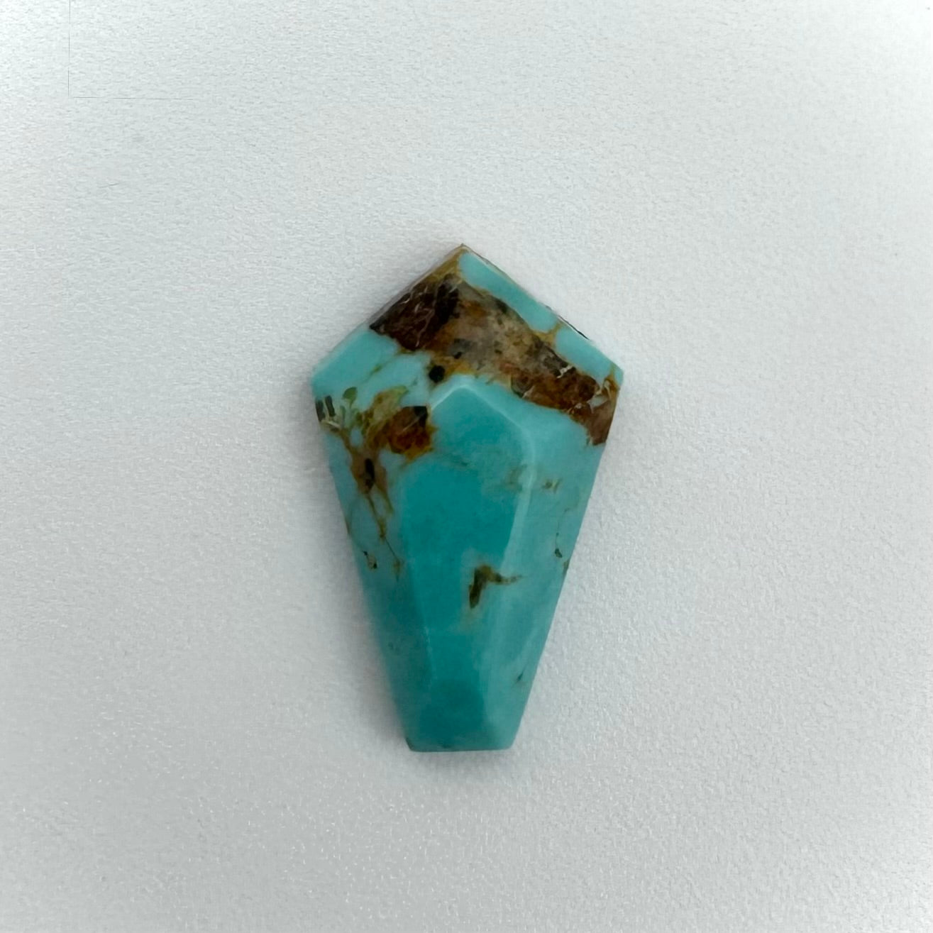 3.8 cts Kingman Turquoise Coffin Cabochon