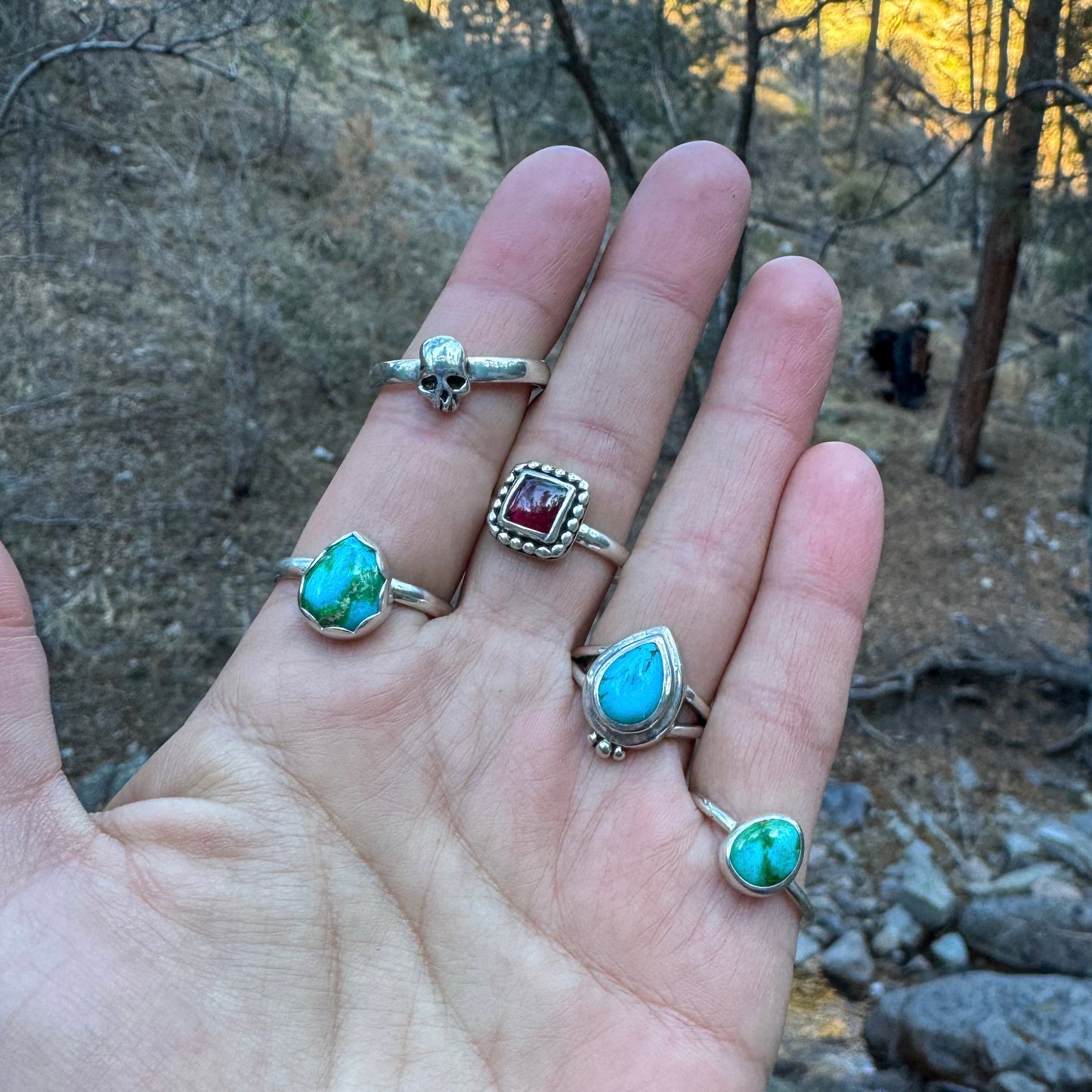 Sonoran Gold TurquoiseRing .925 (size 10)