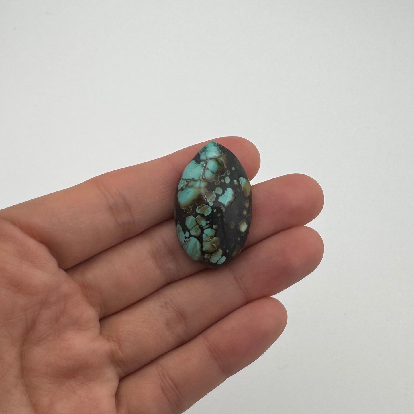 43 cts. Polychrome Hubei Turquoise Cabochon