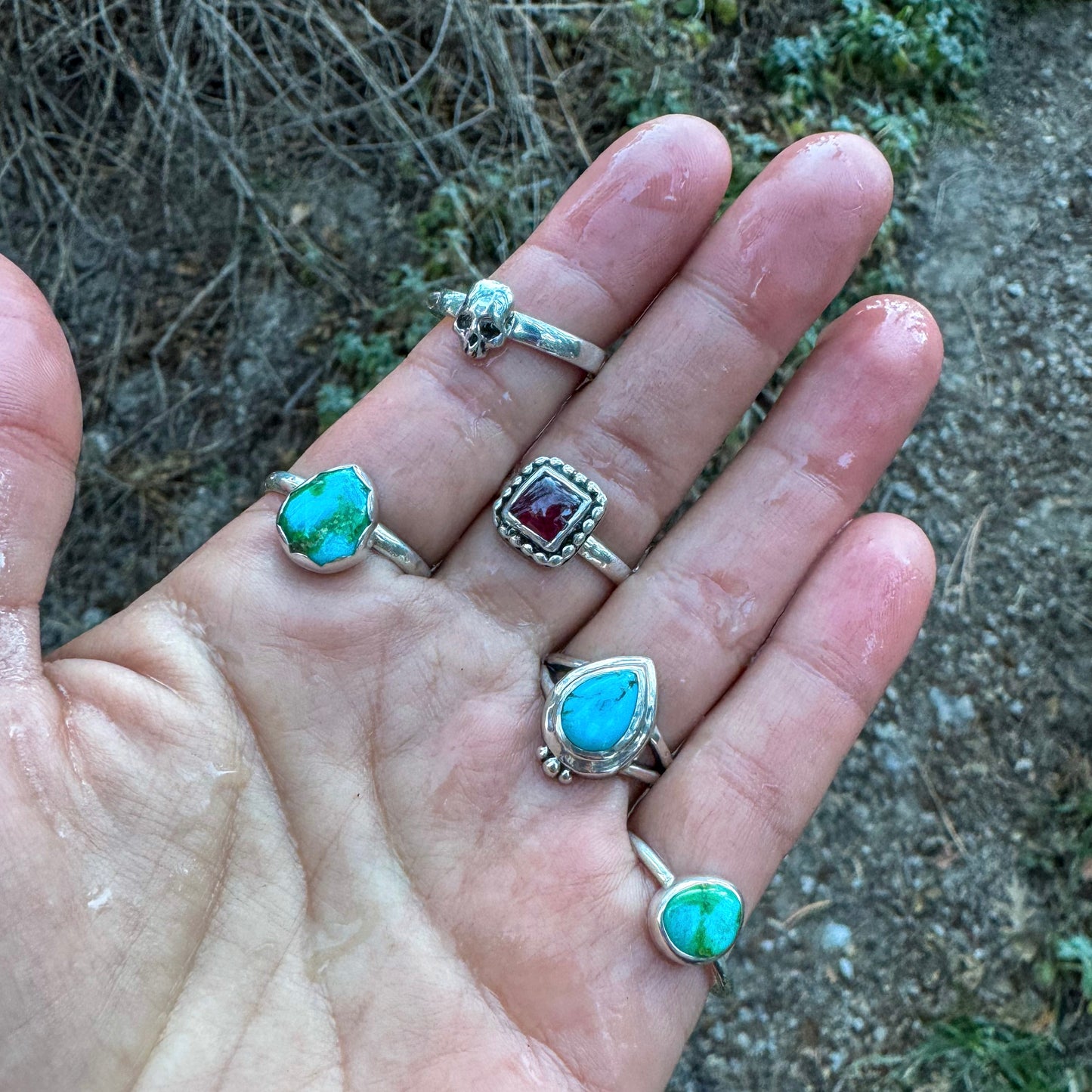 Sonoran Gold TurquoiseRing .925 (size 10)