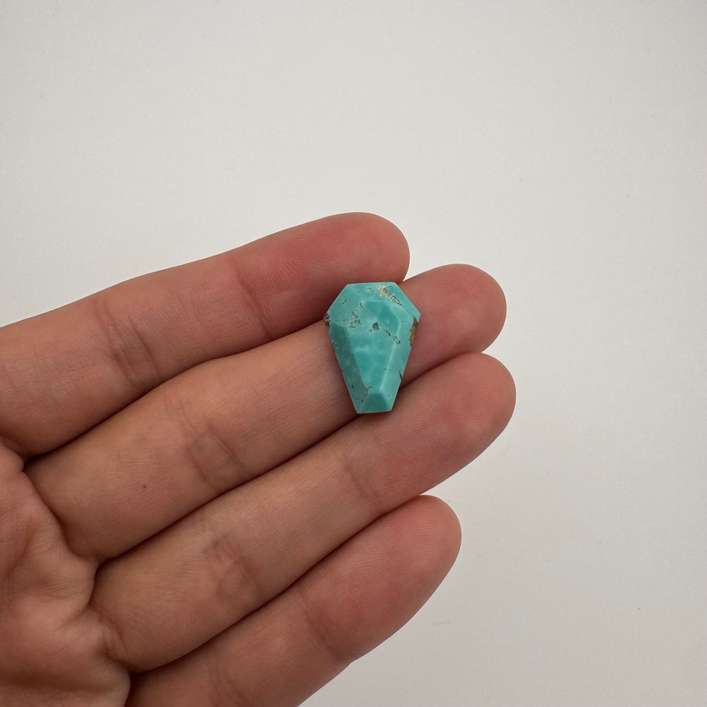 6.2 cts Kingman Turquoise Coffin Cabochon